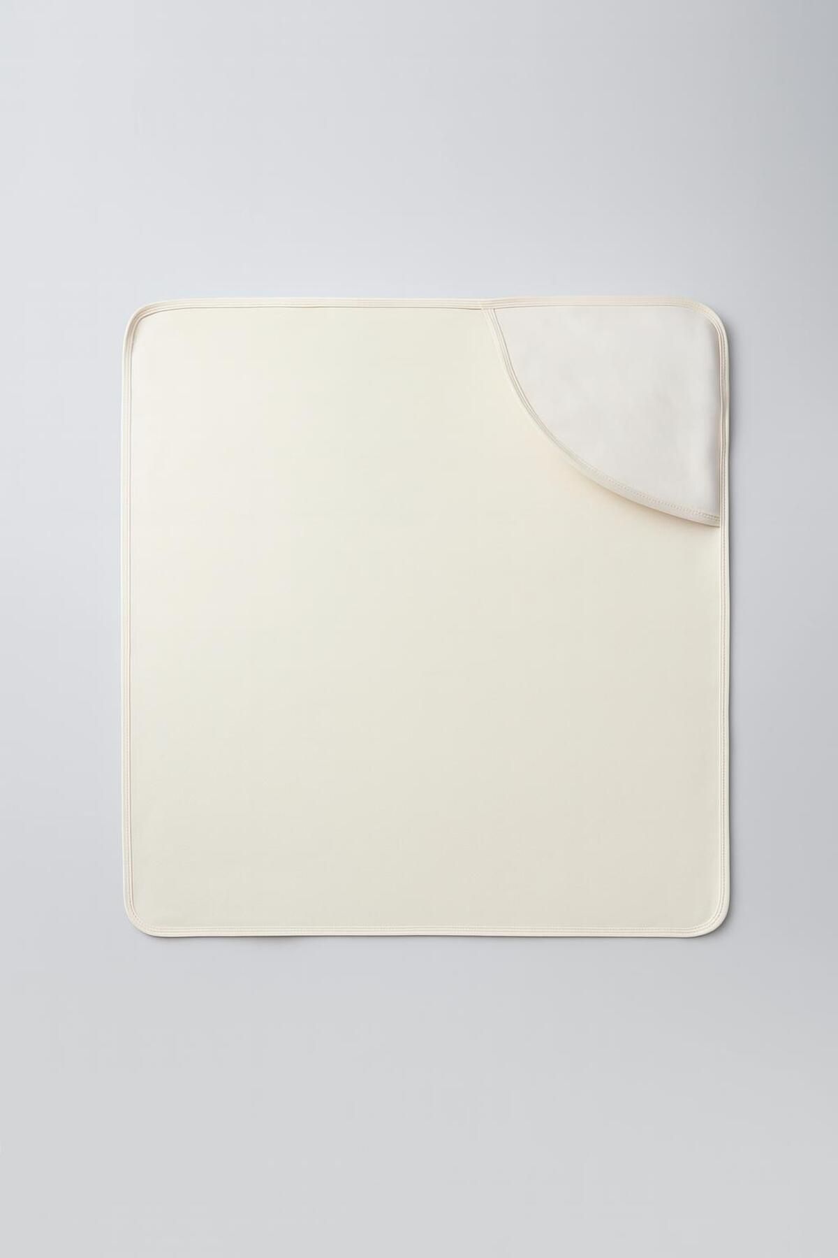 %100 Organik Bebek İnterlok Battaniye 70*80 Cm